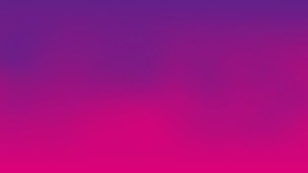 Looping Stock Animation Video Shows Pink Purple Gradient Vibrant Fushia — Stock video
