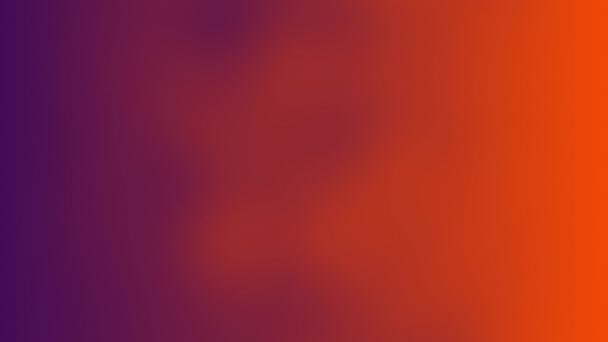 Этом Петляющем Мультипликационном Видео Изображен Оранжевый Фиолетовый Фон Эффектом Визуальной — стоковое видео