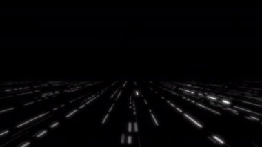 Kavram 21-D1 Sonsuz soyut dijital bilim-kurgu yüksek teknoloji animasyon model arka planı.