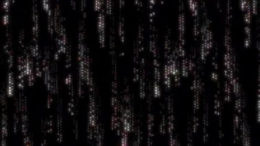 Konsept 9-D1 Sonsuz soyut dijital bilim kurgu yüksek teknoloji animasyon model arka planı.