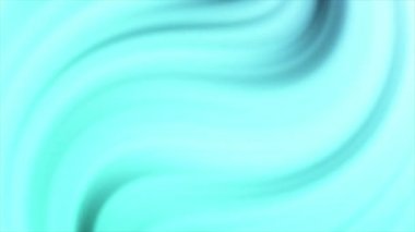 Kavram-G1 soyut sıvı Cyan mavi gradyan arkaplan renkli dalga animasyonu.
