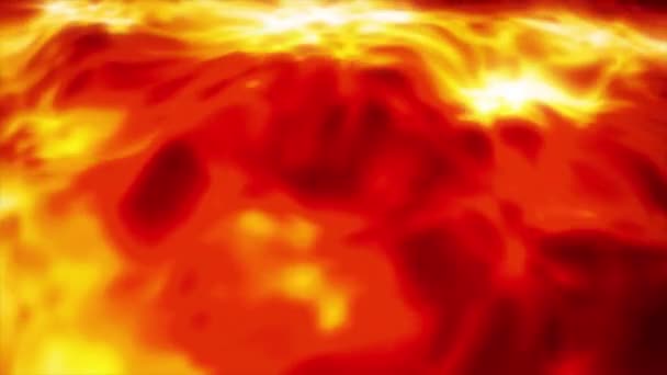 Concetto Astratto Sfondo Del Lago Lava Fluido Con Flusso Animazione — Video Stock