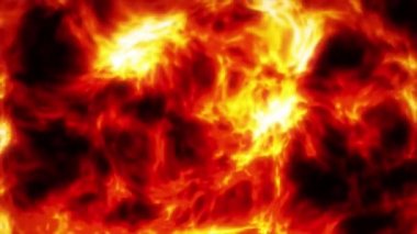 Kavram 7-A1 Soyut sıvı lav gölü arkaplanı ve akış animasyonu.