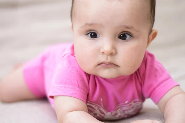 Beleza bebê menina — Fotografia de Stock