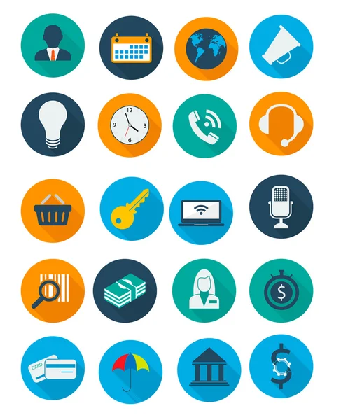 stock vector Business and finance icons