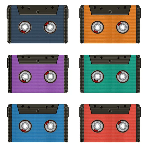 Kaset altı çok renkli