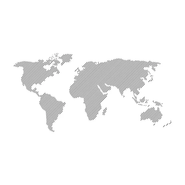 Begreppet vektor World illustration global — Stock vektor