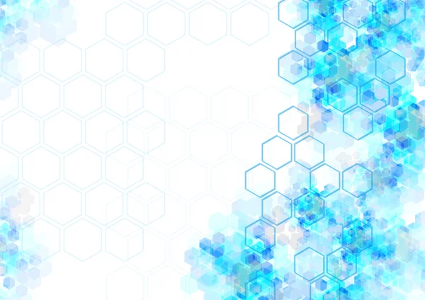 geometrik altıgen soyut vektör arka plan