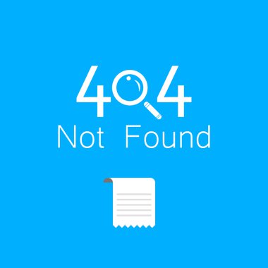 Vektörel çizimler arka plan 404 bağlantı hatası