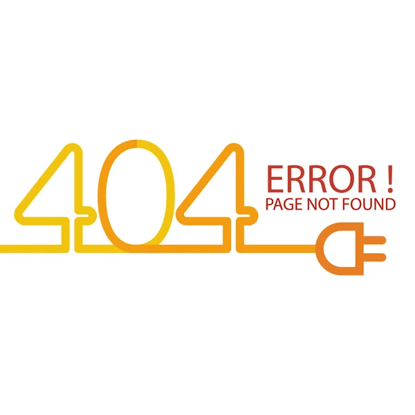 Sfondo astratto 404 errore di connessione — Foto Stock