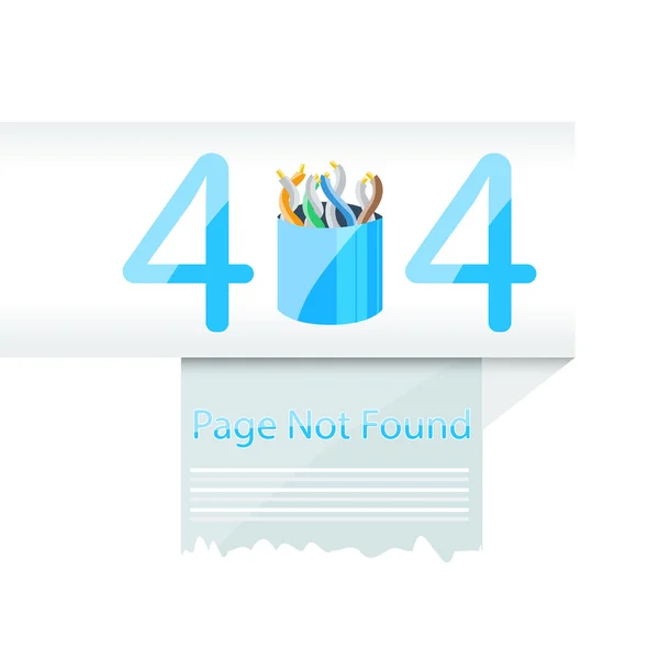 Sfondo astratto 404 errore di connessione — Foto Stock