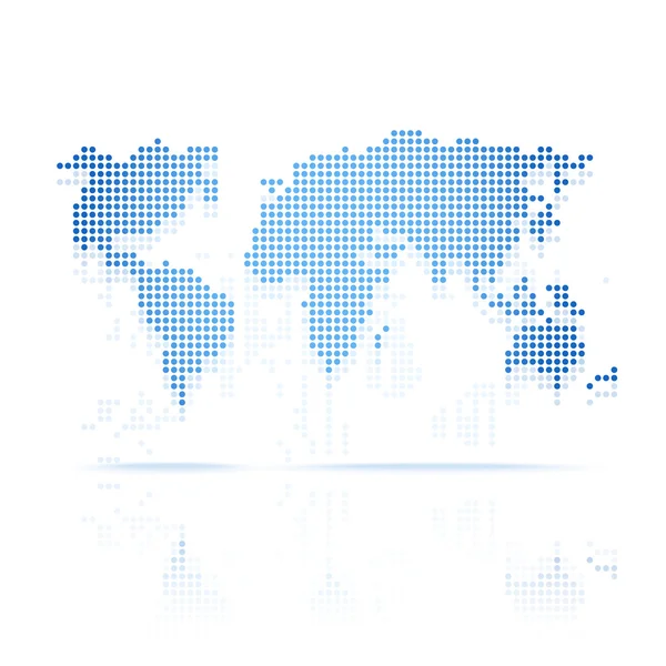 Vetores Mapa Mundial tecmologia — Vetor de Stock