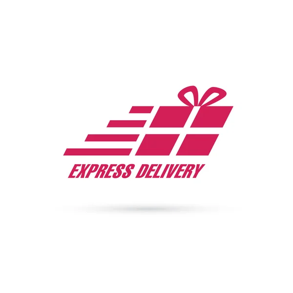 Signe de livraison express — Image vectorielle