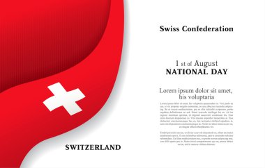 Switzerland. August, 1. National day