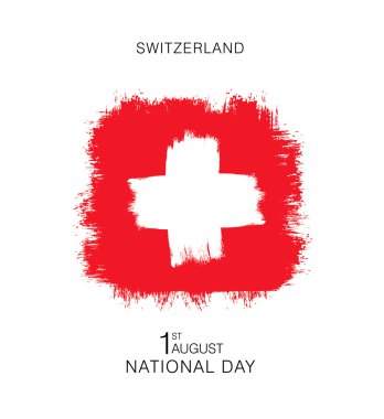 Switzerland. August, 1. National day