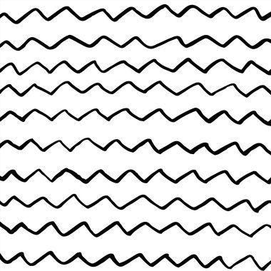 elle çizilmiş yatay çizgili desen