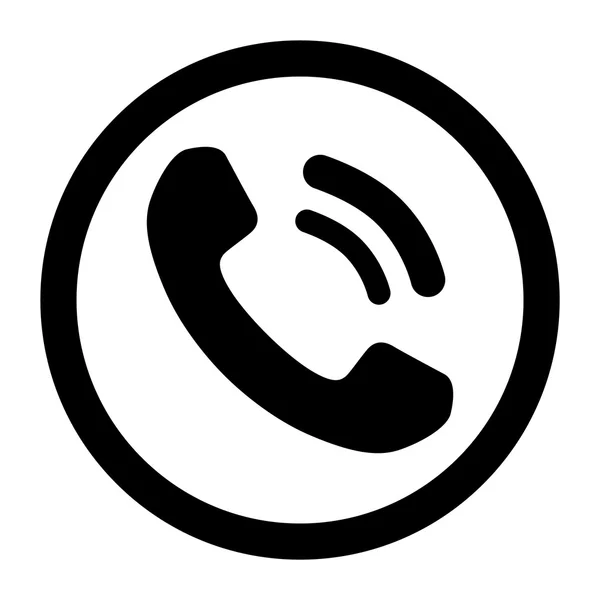 Дизайн шаблона значка телефона — стоковый вектор