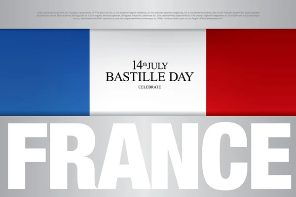 La France. 14 juillet . — Image vectorielle