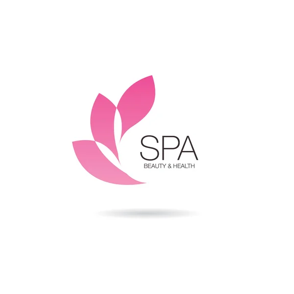 Diseño del logo del spa — Archivo Imágenes Vectoriales