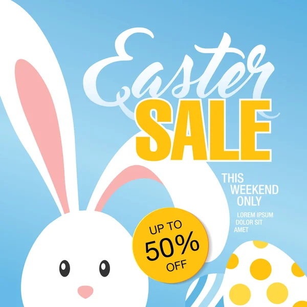 Easter sale banner — Stock Vector