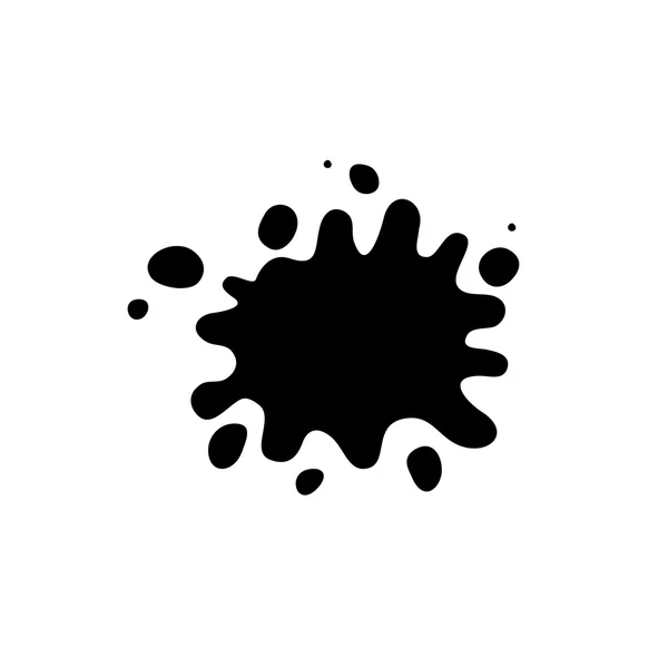 Blot aislado sobre fondo blanco — Vector de stock