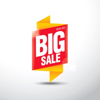 Satış afişi şablonu tasarımı