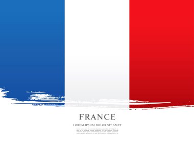 Fransız bayrağının fırça darbesi yaptı