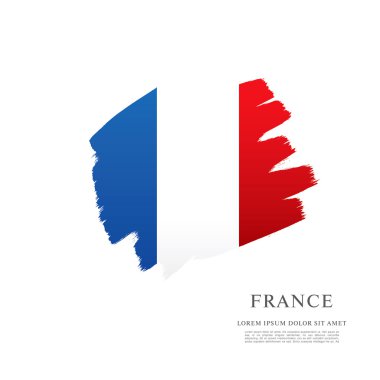 Fransız bayrağının fırça darbesi yaptı