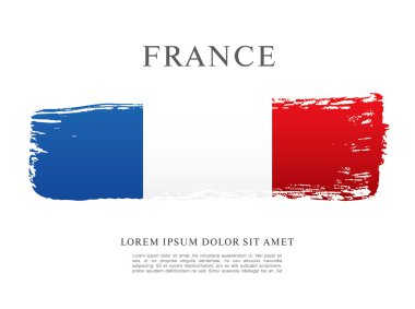 Fransız bayrağının fırça darbesi yaptı