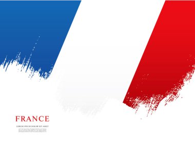 Fransız bayrağının fırça darbesi yaptı