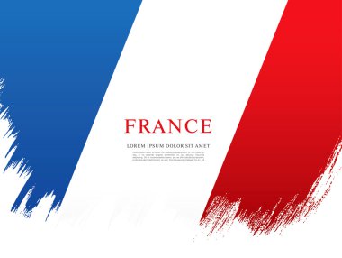 Fransız bayrağının fırça darbesi yaptı