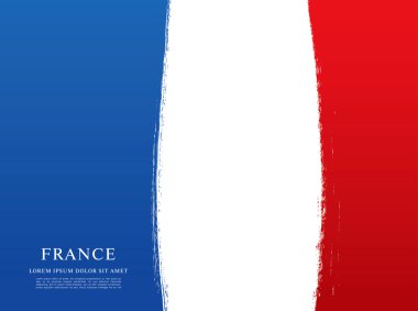 Fransız bayrağının fırça darbesi yaptı