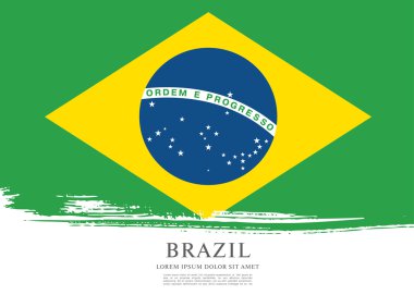 Grunge Brezilya bayrağı