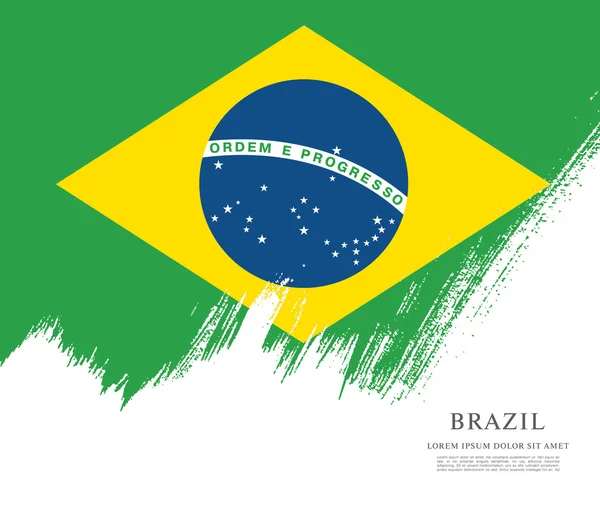 Grunge Brezilya bayrağı