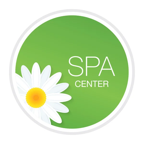 Diseño del logo de Spa therapy — Vector de stock