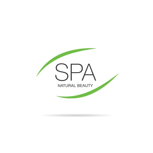 Дизайн логотипу спа-терапії — стоковий вектор