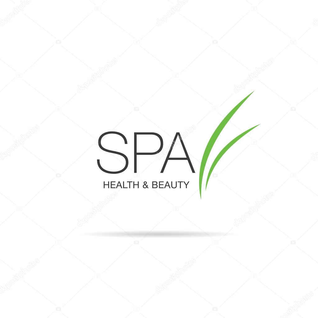 Spa therapy logo design. Vector Illustration