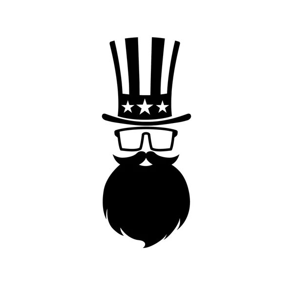 Symbole patriotique du jour de l'indépendance États-Unis . — Image vectorielle