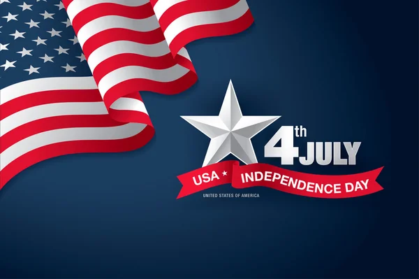 Czwarty dzień niepodległości lipca — Wektor stockowy