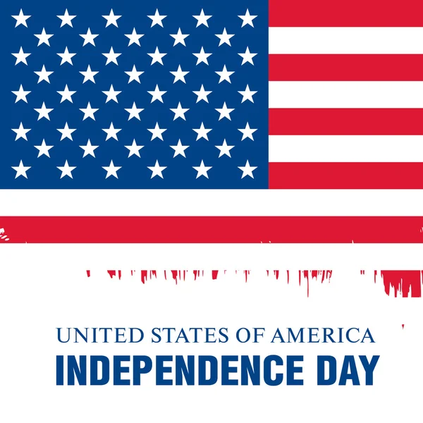 Día de la Independencia de los Estados Unidos — Archivo Imágenes Vectoriales