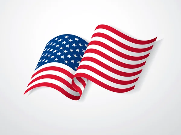 Bandeira dos Estados Unidos —  Vetores de Stock