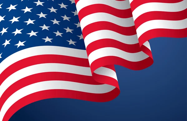 Bandeira dos Estados Unidos —  Vetores de Stock