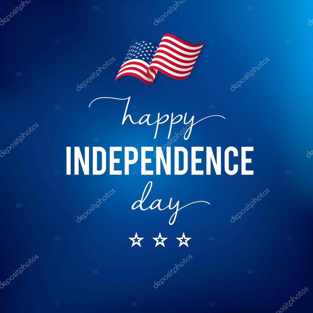 Fourth of July Independence Day. Vector Illustration