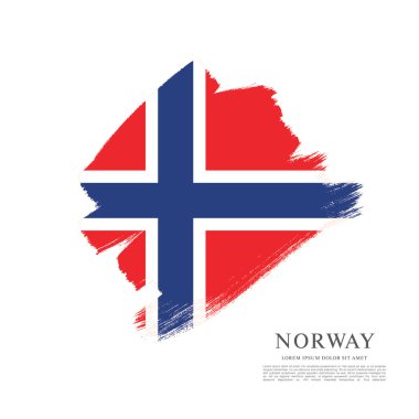 Norveç bayrağı arka plan