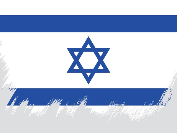 Flag of Israel background — Stock Vector