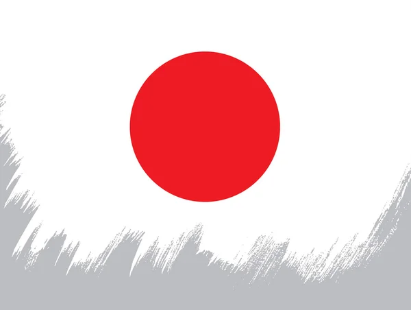 Bandera de Japón Antecedentes — Archivo Imágenes Vectoriales