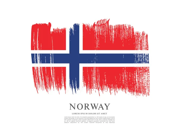 Φόντο σημαία Νορβηγίας — Διανυσματικό Αρχείο