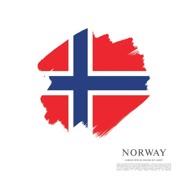 Norway bandeira fundo —  Vetores de Stock