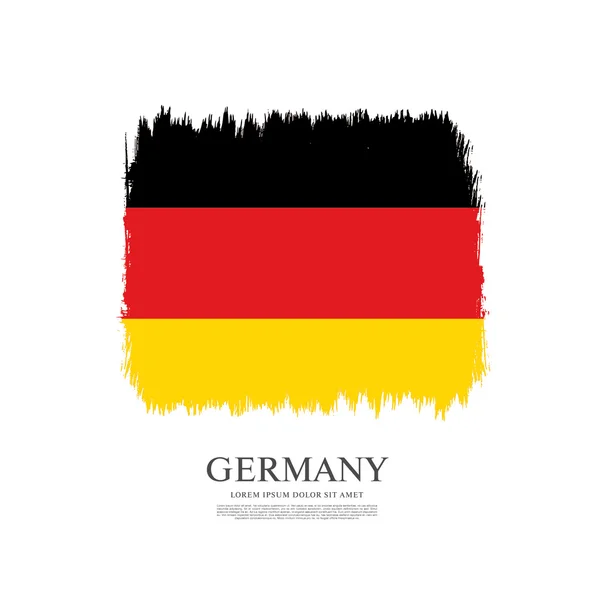 Bandera de Alemania antecedentes — Vector de stock