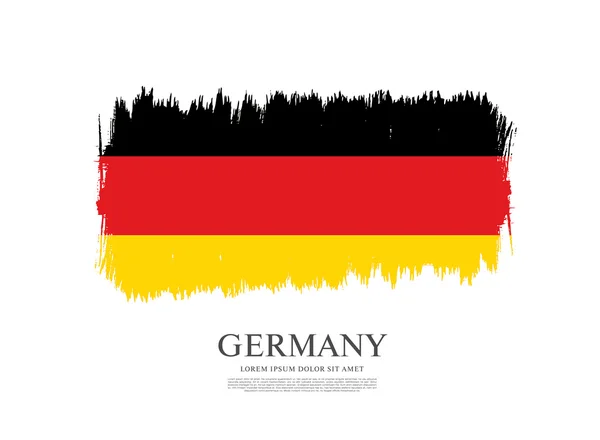 Σημαία της Γερμανίας φόντο — Διανυσματικό Αρχείο